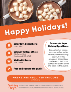 2022 Holiday Open House Flyer