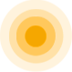 Brand element of multiple yellow circles radiating outward.